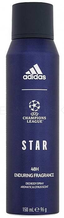 Дезодорант аэрозольный Adidas UEFA 10 Champions League Star Edition (3616304693731)