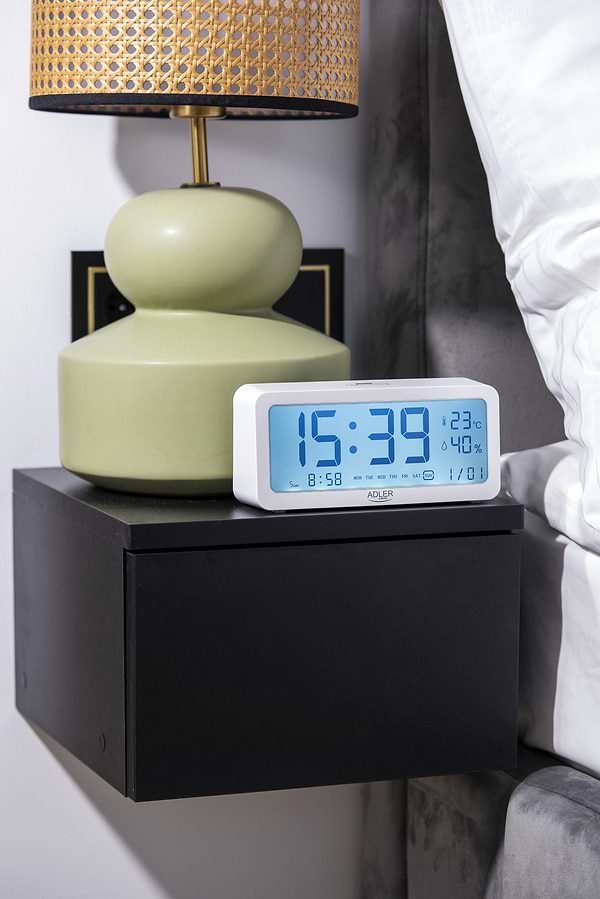 Фото - Термогигрометр Adler AD 1195 White