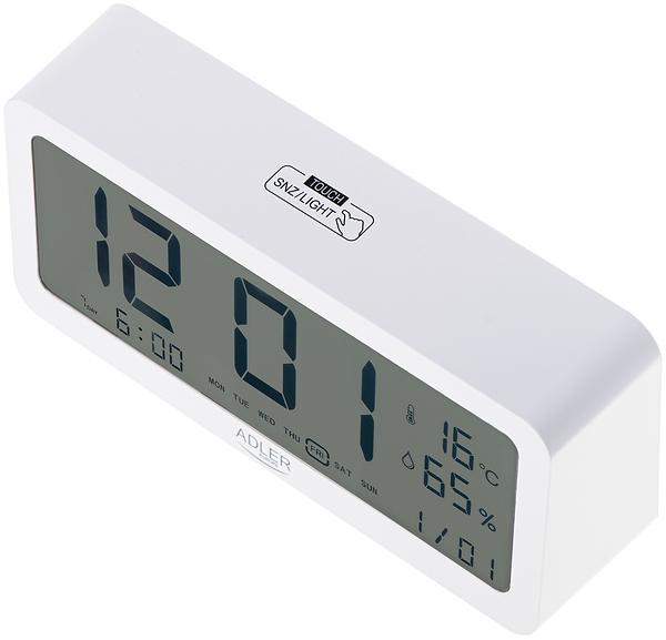 Фото - Термогигрометр Adler AD 1195 White