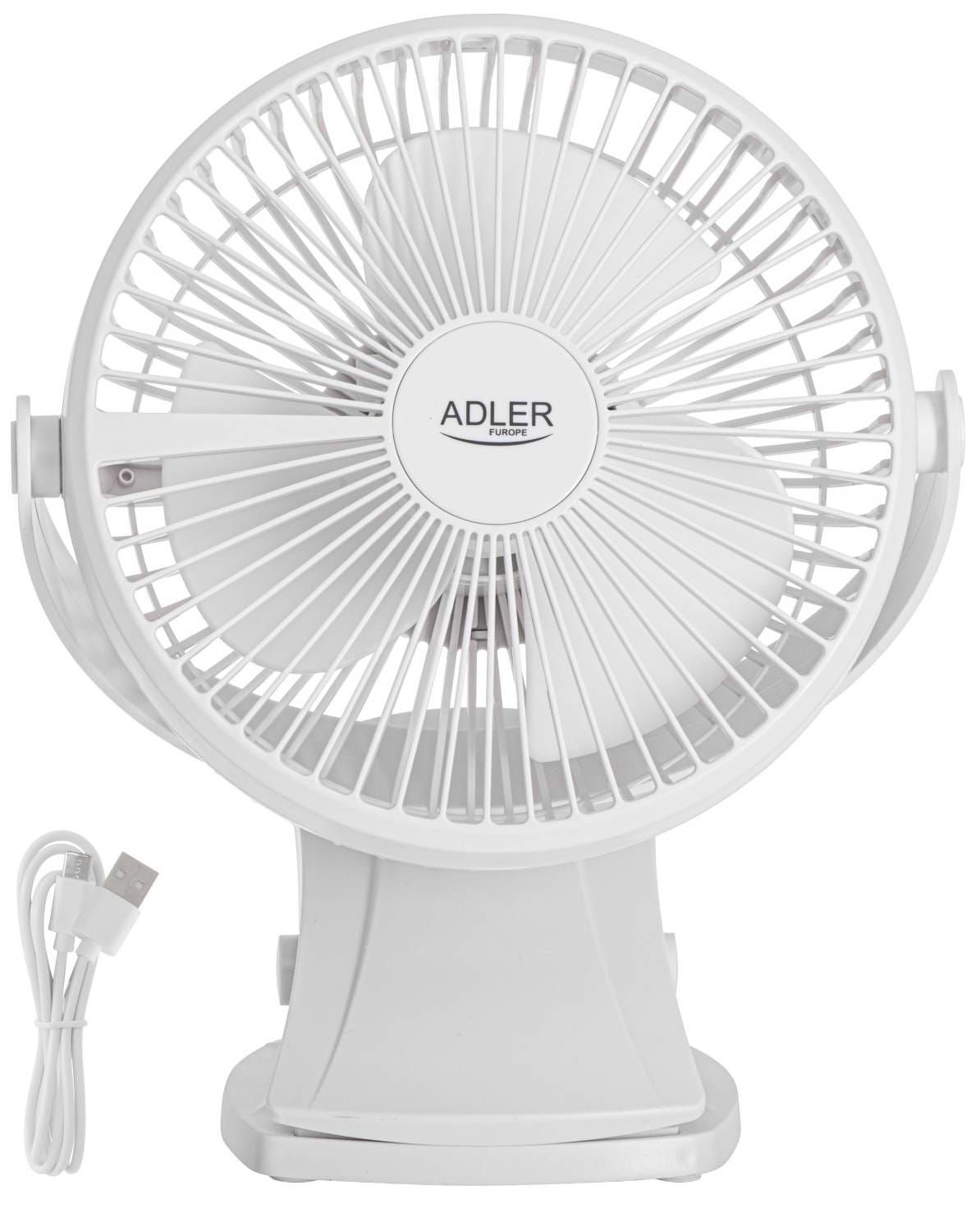 Вентилятор настольный Adler AD 7342 white