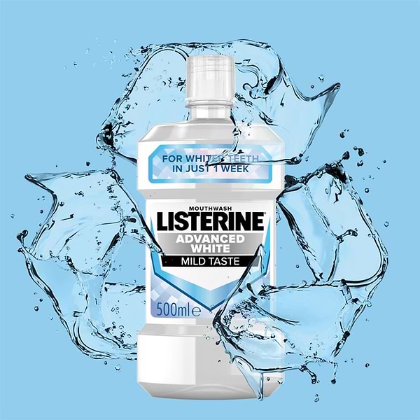 Фото - Ополаскиватель для полости рта Listerine Ультра отбеливания 500 мл (3574661491875)
