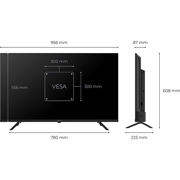 Фото - Телевізор Kivi 43U800KB