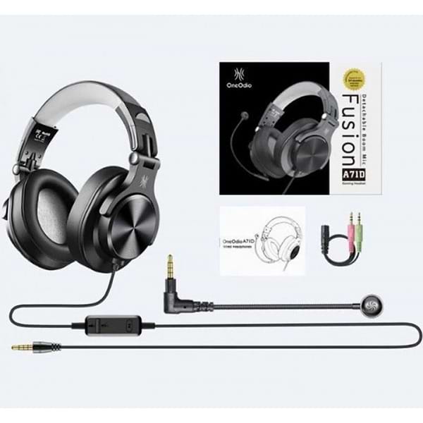 Фото - Гарнитура проводная игровая OneOdio A71D Black