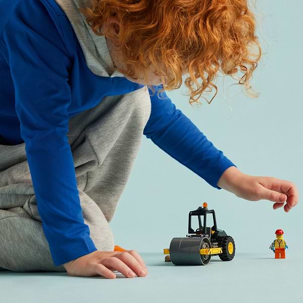 Фото - Конструктор LEGO City Будівельний паровий каток (60401)