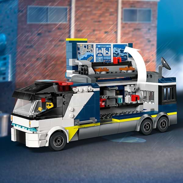 Фото - Конструктор LEGO City Передвижная полицейская криминалистическая лаборатория (60418)
