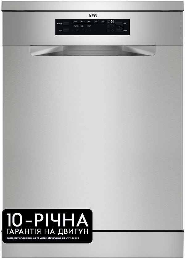 Фото - Посудомийна машина окремостояча AEG FFB53937ZM