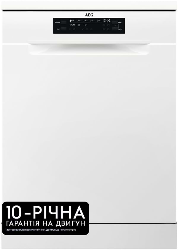 Фото - Посудомийна машина окремостояча AEG FFB53937ZW