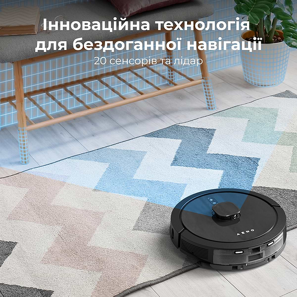 Фото - Робот-пылесос моющий AENO RC7S (ARC0007S)