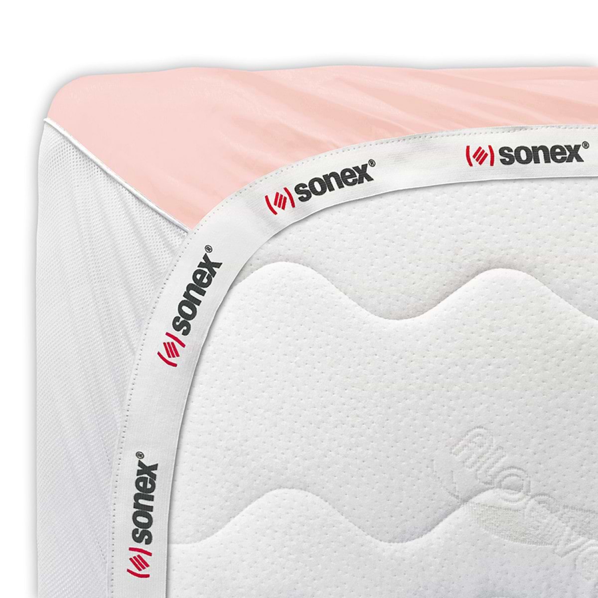 Простирадло полуторне Sonex Aero Light Peach 140x200x25 см (SO102321) - Фото 1