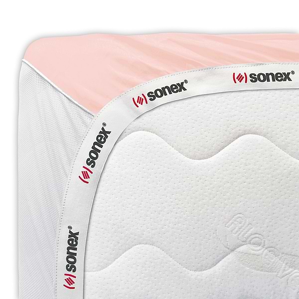 Фото - Простынь двуспальная Sonex Aero Light Peach 180x200x25 см (SO102323)