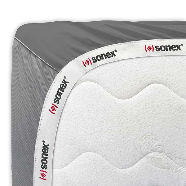 Фото - Простынь двуспальная Sonex Aero Carbon Grey 180x200x25 см (SO102303)
