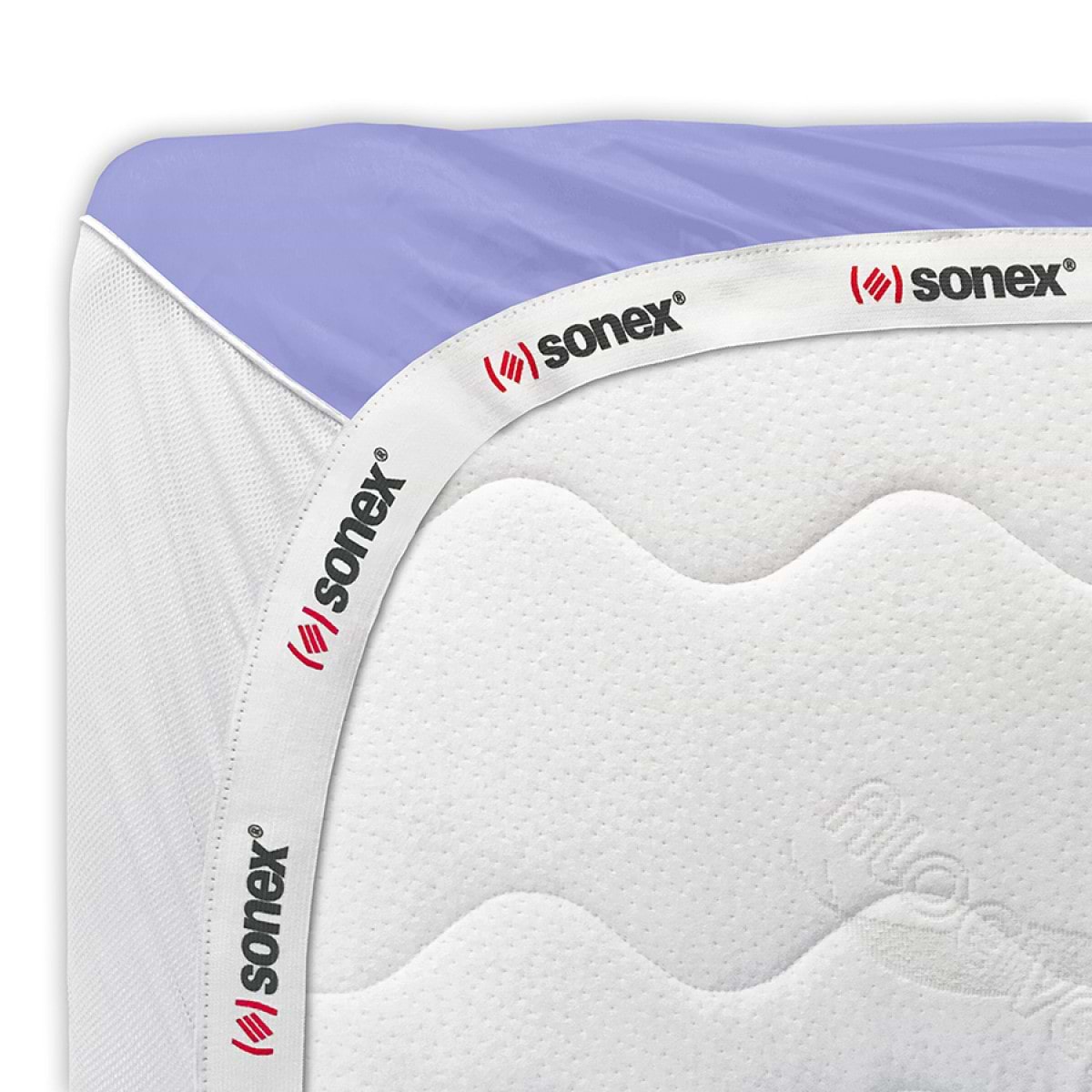 Простирадло полуторне Sonex Aero Gentle Lavender 140x200x25 см (SO102311) - Фото 1