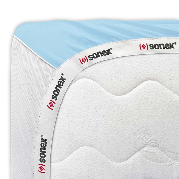 Фото - Простирадло полуторне Sonex Aero Ocean Blue 140x200x25 см (SO102316)