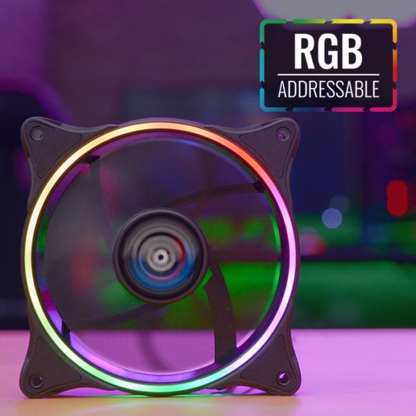 Фото - Корпусний вентилятор AEROCOOL Eclipse 12 ARGB 6-Pin