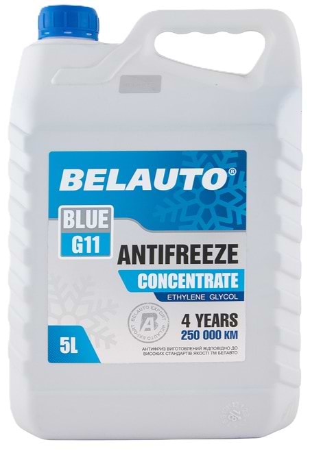 Фото - Антифриз BelAuto Концентрат синий 5 л (AF1250) Фото - Антифриз BelAuto Концентрат синий 5 л (AF1250)