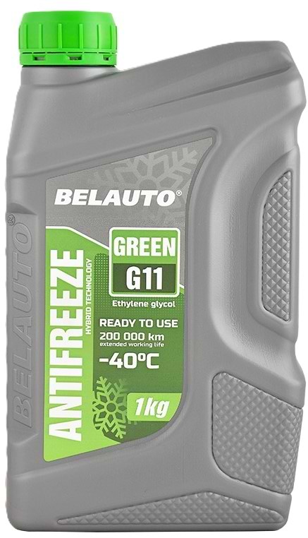 Фото - Антифриз BelAuto ANTIFREEZEE G11 GREEN 1 кг (AF1710) Фото - Антифриз BelAuto ANTIFREEZEE G11 GREEN 1 кг (AF1710)