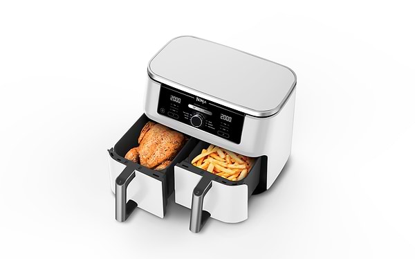 Фото - Мультипіч Ninja Air Fryer Dual zone (AF400EUWH)