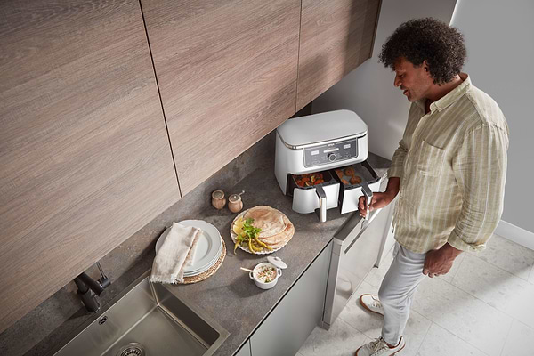Фото - Мультипіч Ninja Air Fryer Dual zone (AF400EUWH)