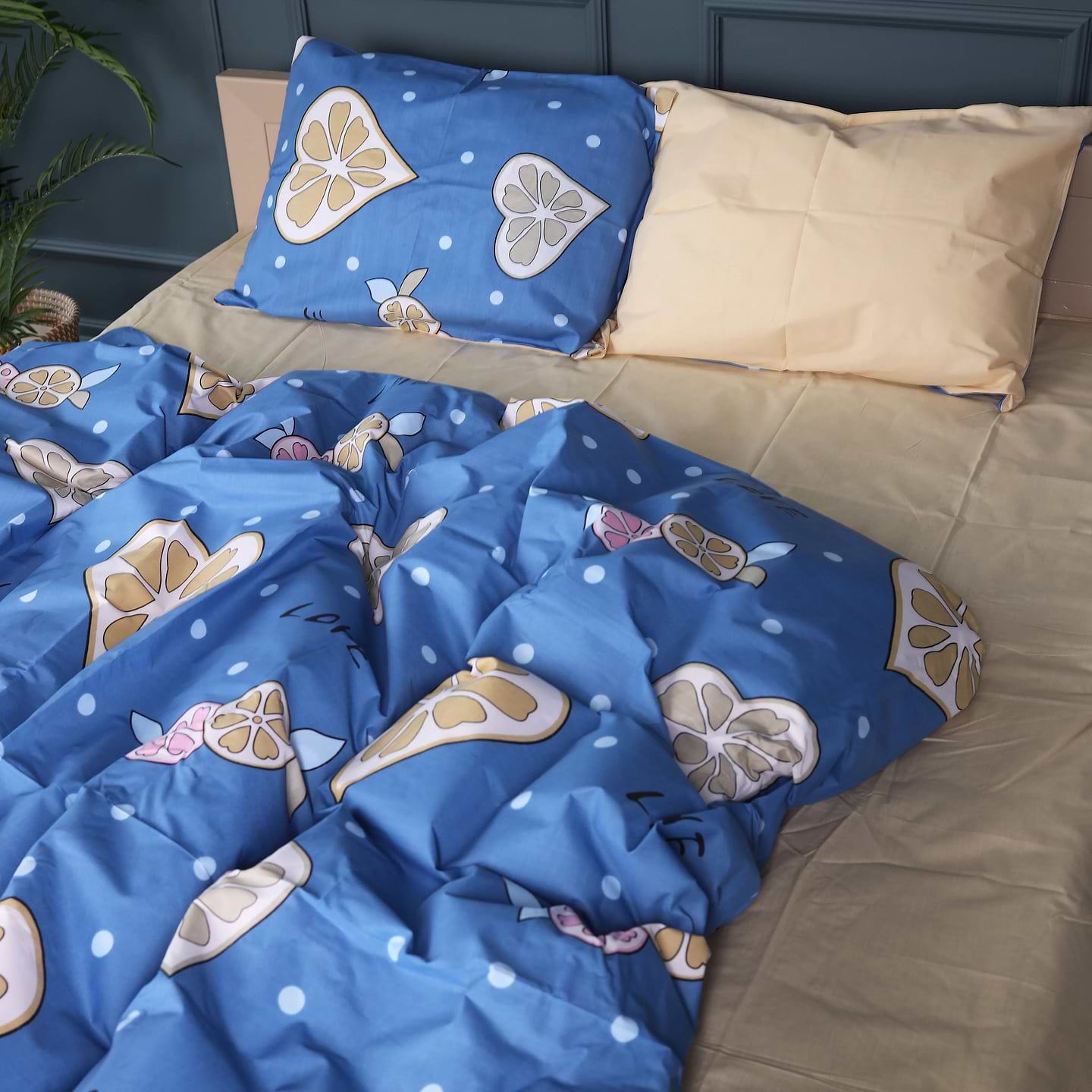 Комплект постельного белья MirSon King Size 220х240 см 17-4823 Nathaniel Бязь (2200009378287)