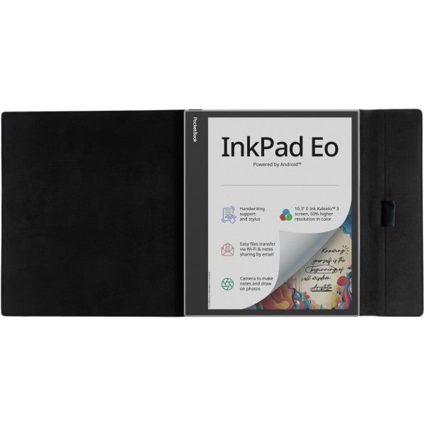 Фото - Чехол для электронной книги PocketBook InkPad Eo, Flip Cover Black (FL-1042-BK-WW)