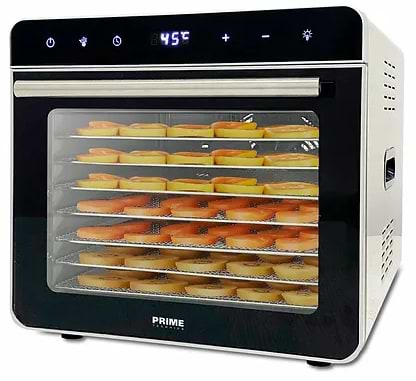 Фото - Сушарка для фруктів та овочів Prime Technics PFD 708 S