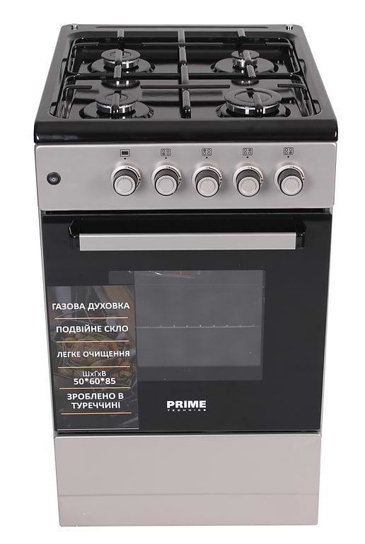 Фото - Уцінка - Плита газова Prime Technics PSG 54002 B