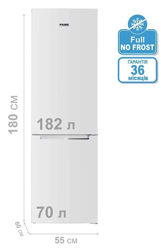 Фото - Холодильник Prime Technics RFN 1832 E