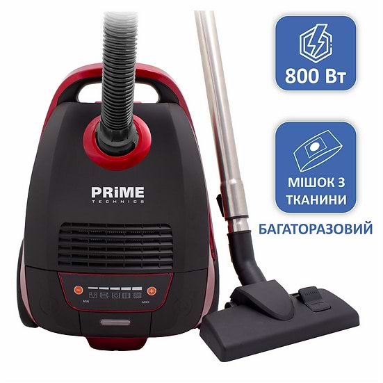 Фото - Пылесос для сухой уборки с мешком Prime Technics PVC 214 MR