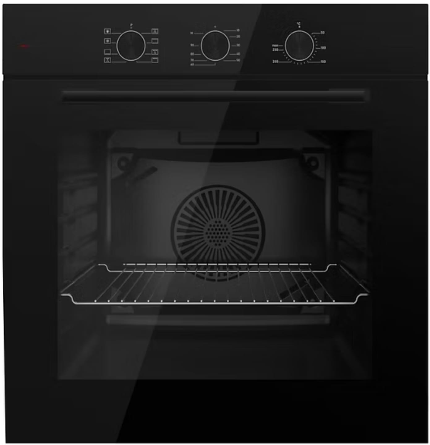 Духовой шкаф электрический Prime Technics POB 6820 M BK - Фото 1
