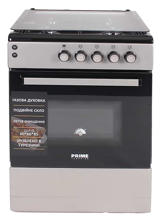 Фото - Уцінка - Плита газова Prime Technics PSG 64018 B