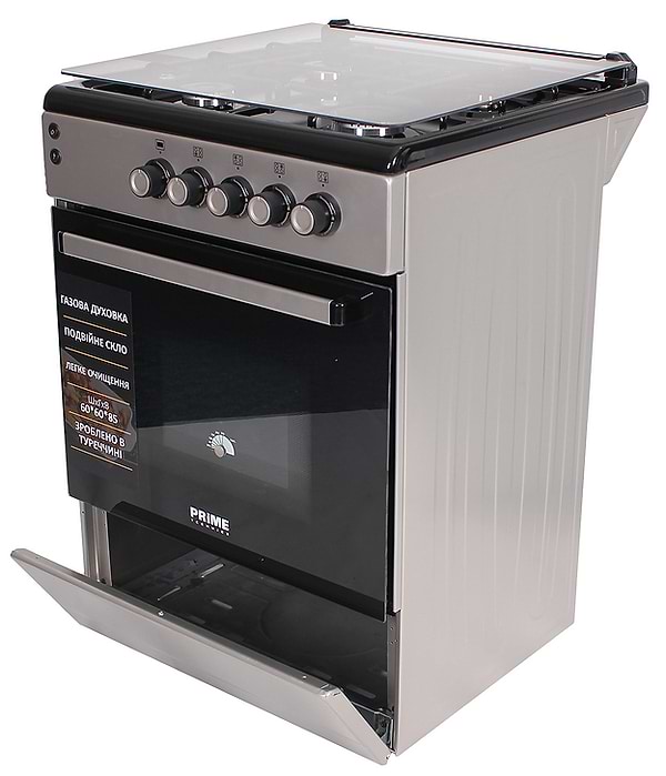 Фото - Уцінка - Плита газова Prime Technics PSG 64018 B