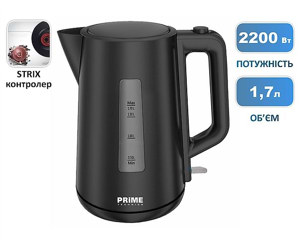 Фото - Електричний чайник Prime Technics PKP 1725 B