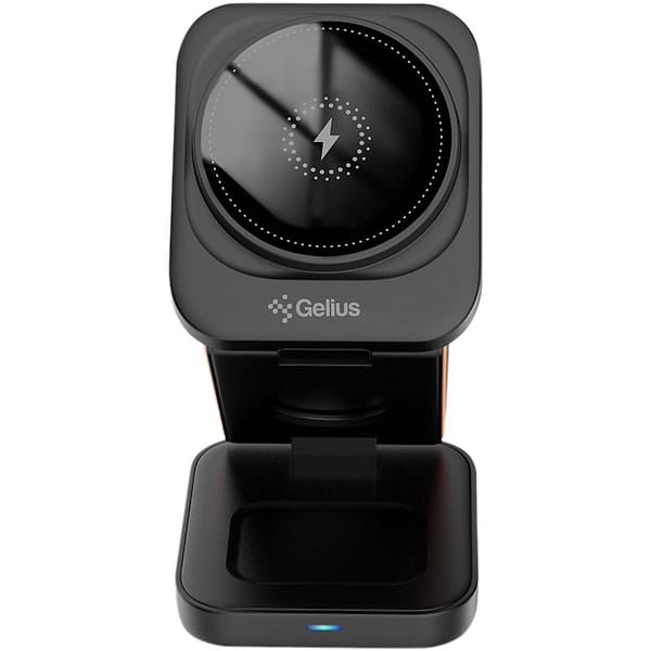 Фото - Беспроводное зарядное устройство Gelius Gravico 3in1 GP-WC014 15W Black (100990)