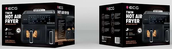 Фото - Мультипіч ECG AF 8300 Dual Fry