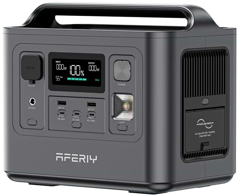 Зарядна станція універсальна AFERIY AF-P010 (800W, 512Wh) LiFePO4