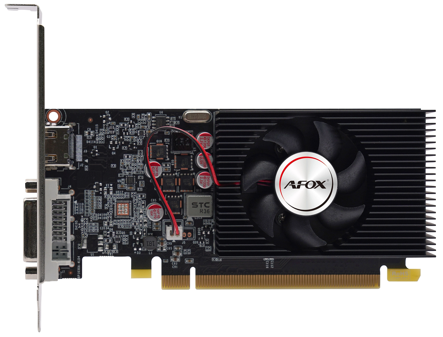 Відеокарта AFOX GeForce GT 1030 4GB GDDR4 (AF1030-4096D4L2)