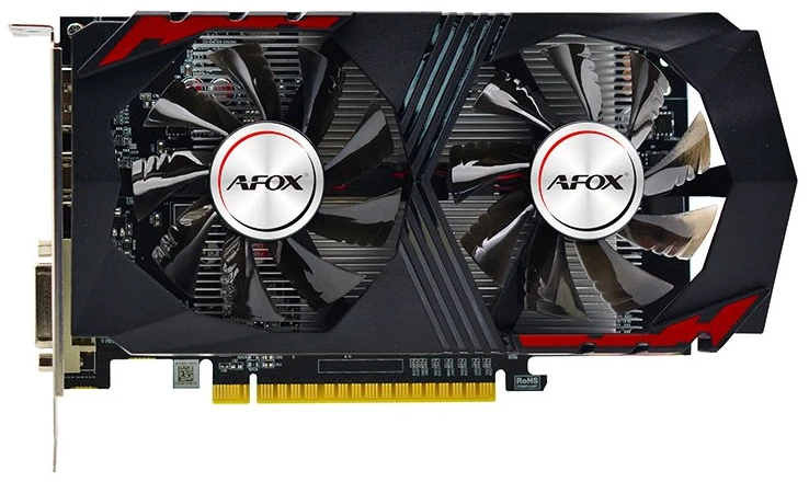 Відеокарта AFOX GeForce GTX 750 Ti 4GB GDDR5 (AF750TI-4096D5H1-V2)