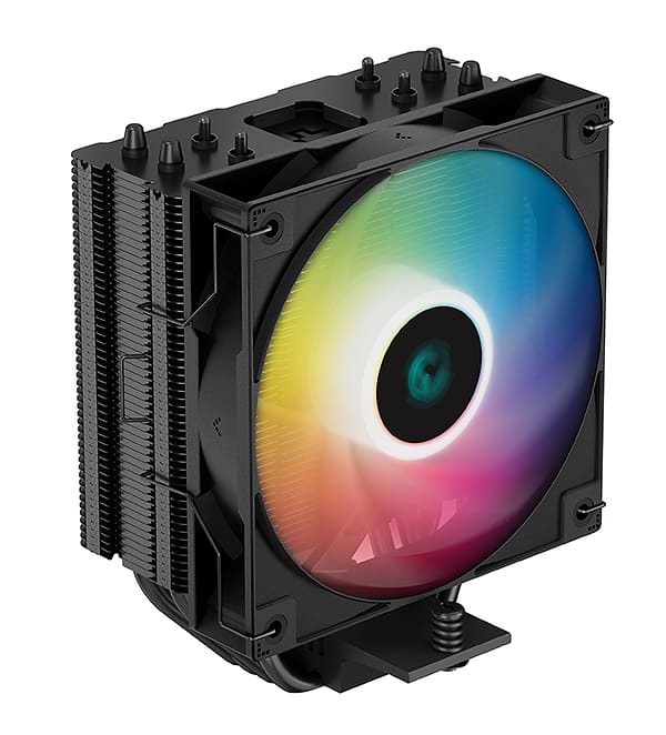 Фото - Процесорний кулер Deepcool AG400 BK ARGB (R-AG400-BKANMC-G-2)