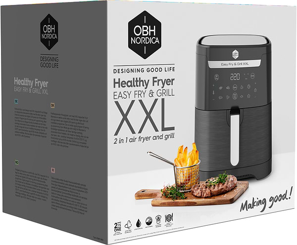 Фото - Мультипіч OBH NORDICA AG8018S0 EASY FRY & GRILL XXL