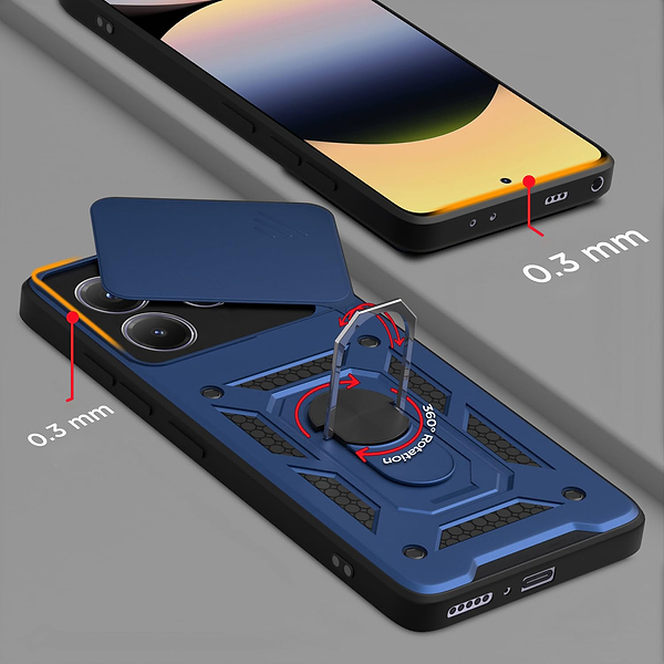 Фото - Чохол для смартфону BeCover Military for Xiaomi Redmi Note 14 5G Blue (713093)