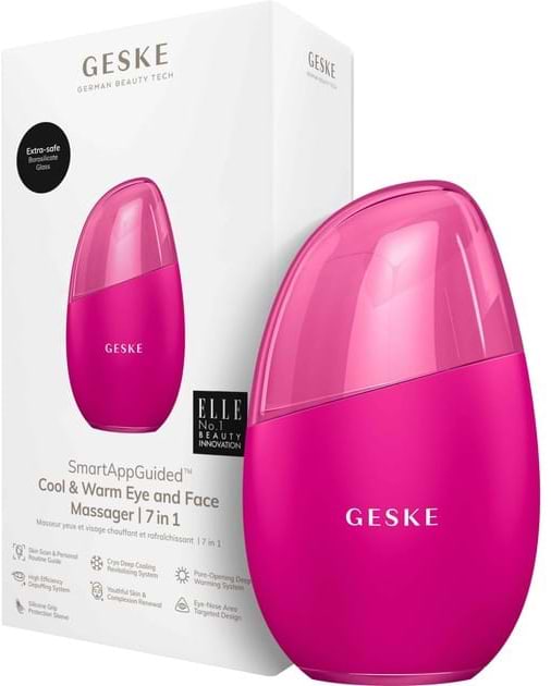 Массажер для лица GESKE Cool & Warm Eye and Face Massager 7 в 1 пурпурный (GK000700MG01)