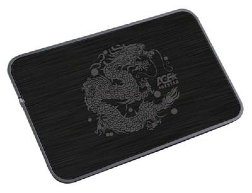 Внешний карман для HDD/SSD AgeStar USB3.0 для HDD SATA 2,5'' 3UB2A8  Black