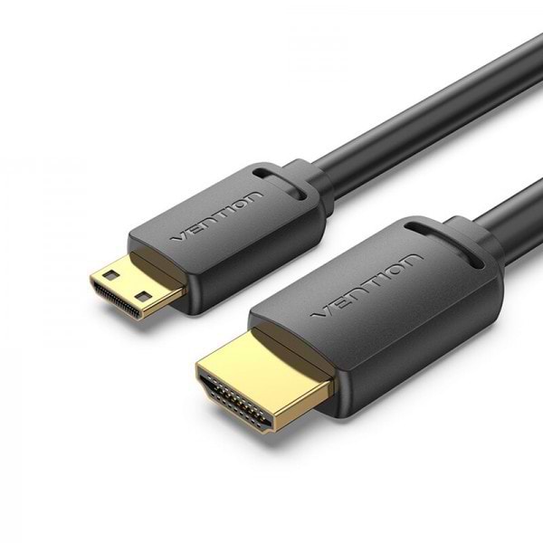 Фото - Кабель HDMI Vention HDMI-miniHDMI 2m v2.0 (AGHBH)
