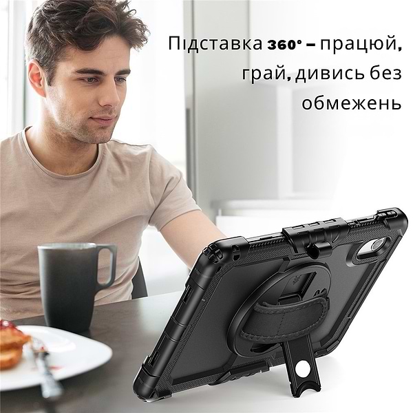 Фото - Чехол для планшета BeCover FortTab for Lenovo Tab M11 TB-TB330/Xiaoxin Pad 11" 2024 Black (714719)