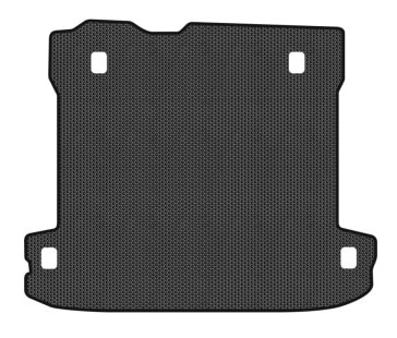 EVA килимок в багажник авто EVAtech для Pajero Wagon (V60) 5-doors Mitsubishi 2000-2007 3 покоління SUV EU (MT1683B1SBB)