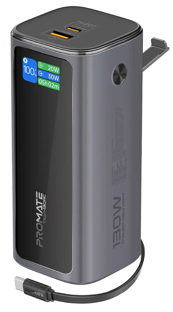 Фото - Батарея мобильная Promate 20000mAh titan-130rc)