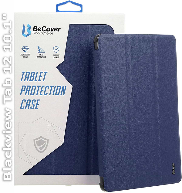 Фото - Чохол для планшета BeCover TPU Edge BeCover for Blackview Tab 12 10.1" Deep Blue (709886)