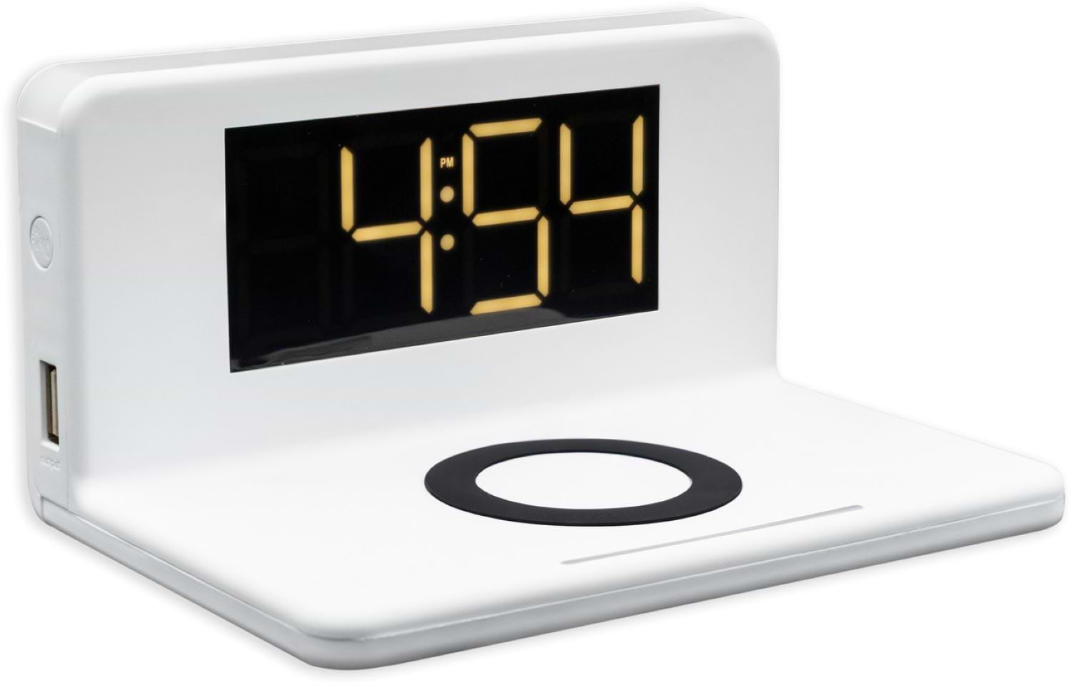Беспроводное зарядное устройство Ailink Alarm Clock Wireless Charger 3в1 White (AI-Clock1wh)