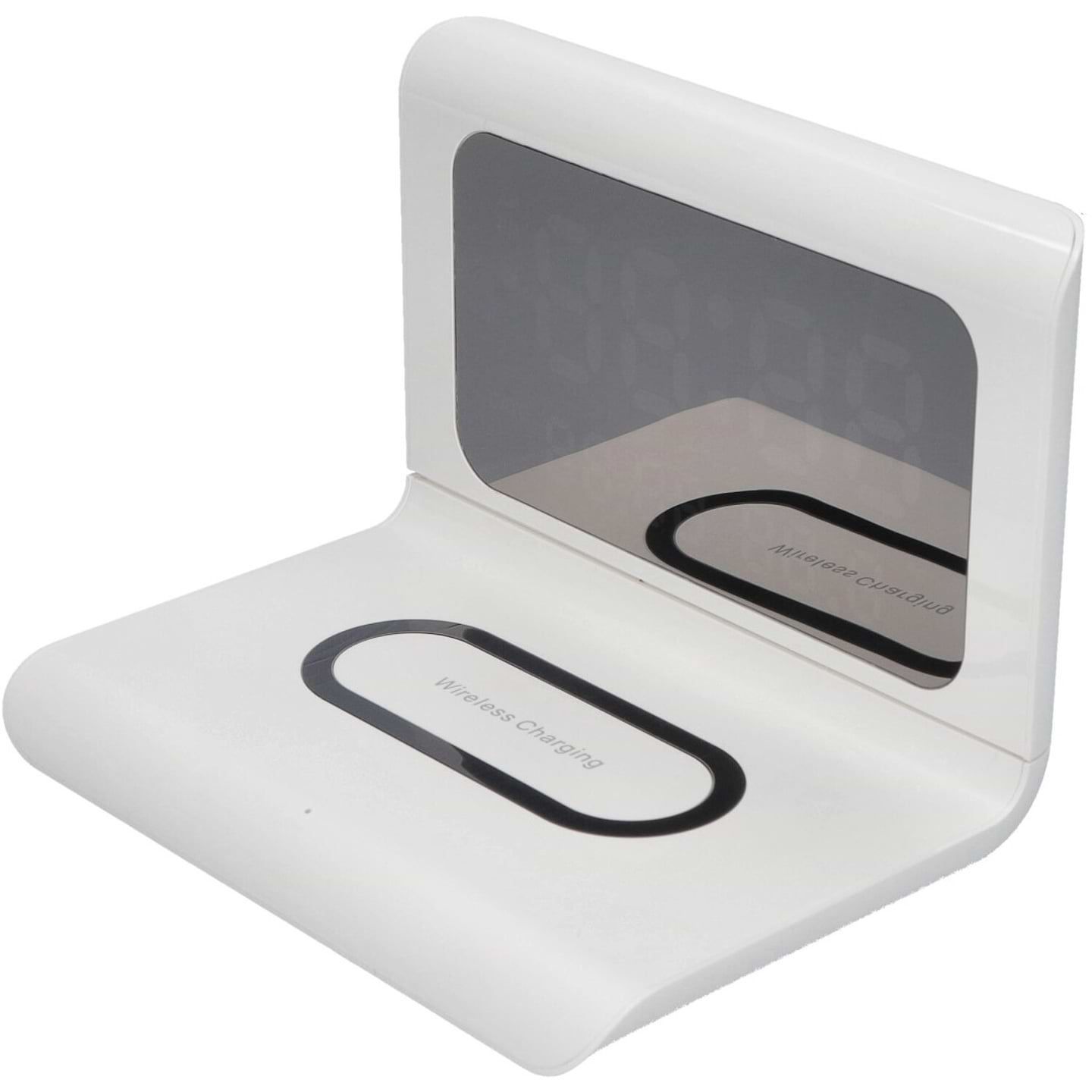 Бездротовий зарядний пристрій Ailink Alarm Clock Gen2 Wireless Charger 4 в 1 White (AI-ClockGen2wh)