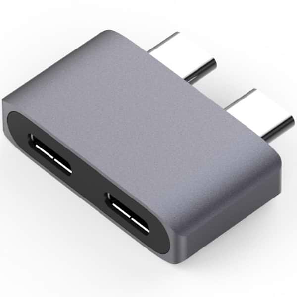 Фото - Хаб USB Ailink Aluminium USB-C Protection Hub Space Grey (AI-DC2_sg)